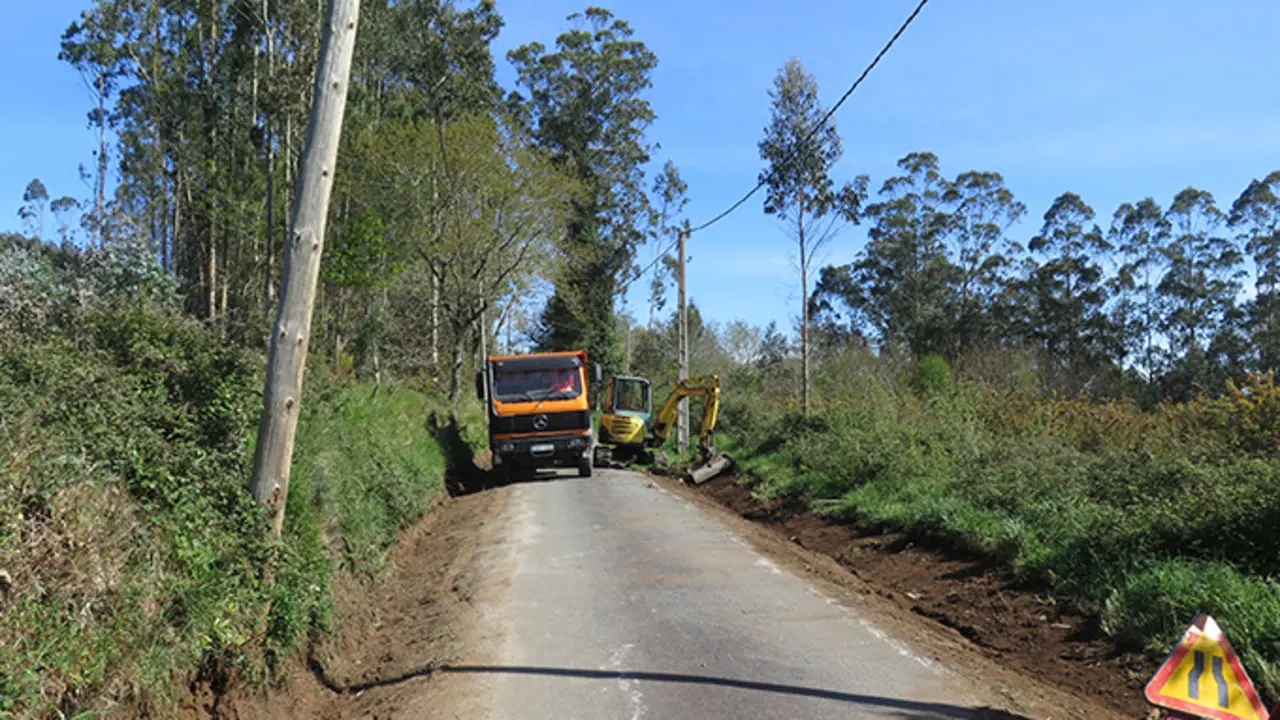 Novos proxectos en cunetas das parroquias da Laracha