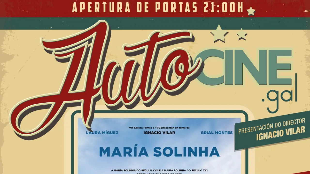 Cartel do largometraxe que acoller&aacute; o autocine en A Laracha