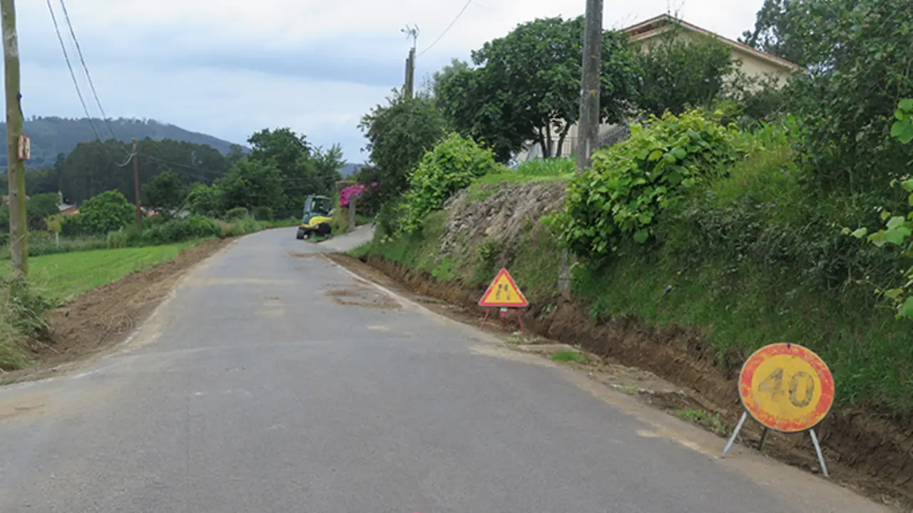Traballos na estrada O Igrexario, Erboedo