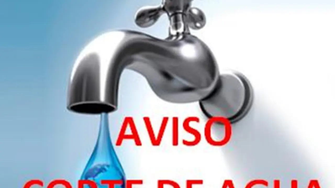 Desde as 00:00 ata as 08:00 horas cortase o suministro de auga