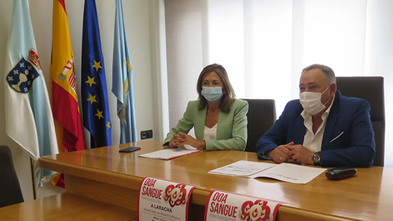 Presentaci&oacute;n da campa&ntilde;a de ver&aacute;n de doaz&oacute;n de sangue na Laracha