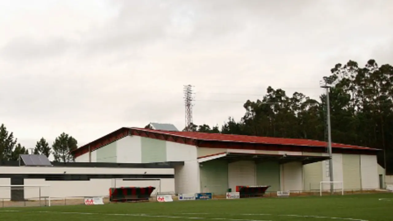 Instalaciones do polideportivo na Laracha