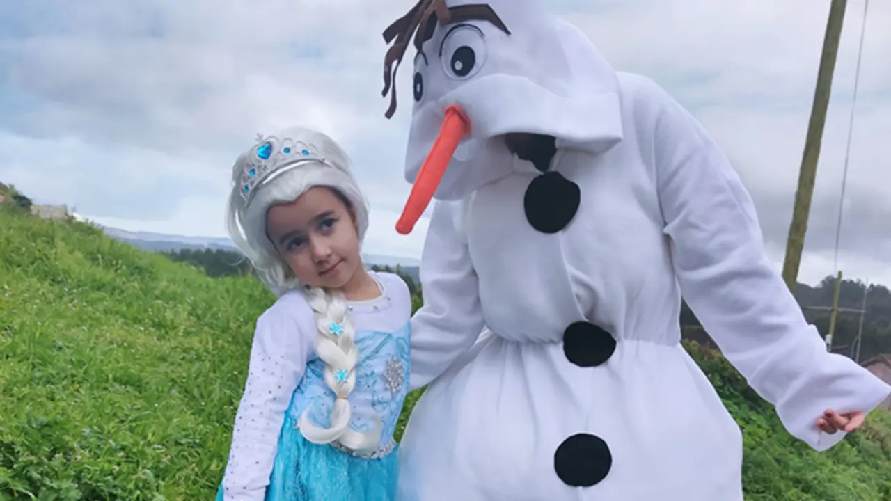 Unha imaxe participante do concurso de Entroido na Laracha