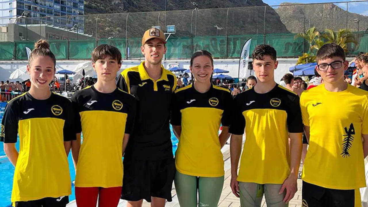 Deportistas del SAL en Tenerife logo da competici&oacute;n