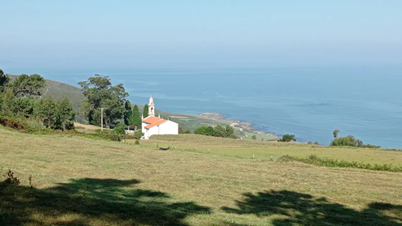 A mellor imaxe para representar as rutas de A Laracha activa e o mar de Cai&oacute;n