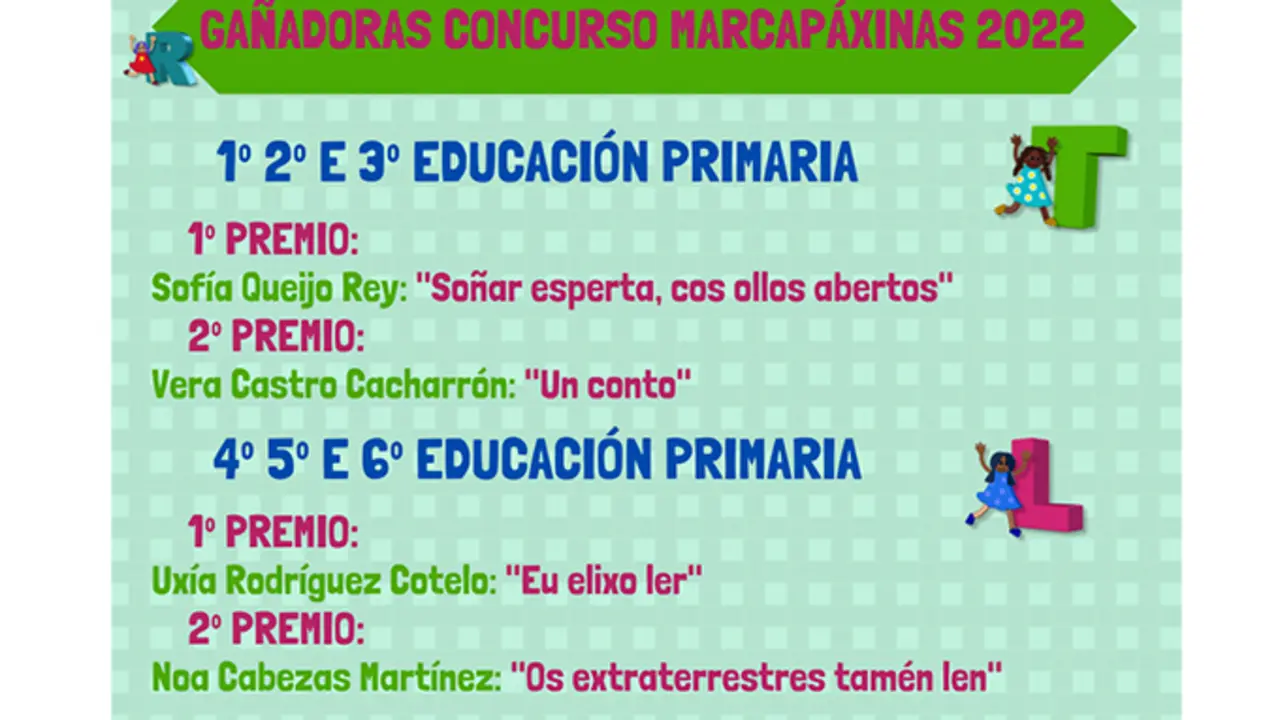 Nome das catro ga&ntilde;adoras do concurso de marcap&aacute;xinas
