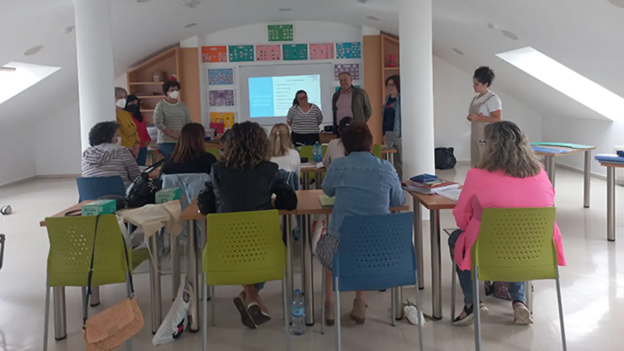 Capacitaci&oacute;n sobre dano cerebral no Obradoiro de Emprego A Laracha VII