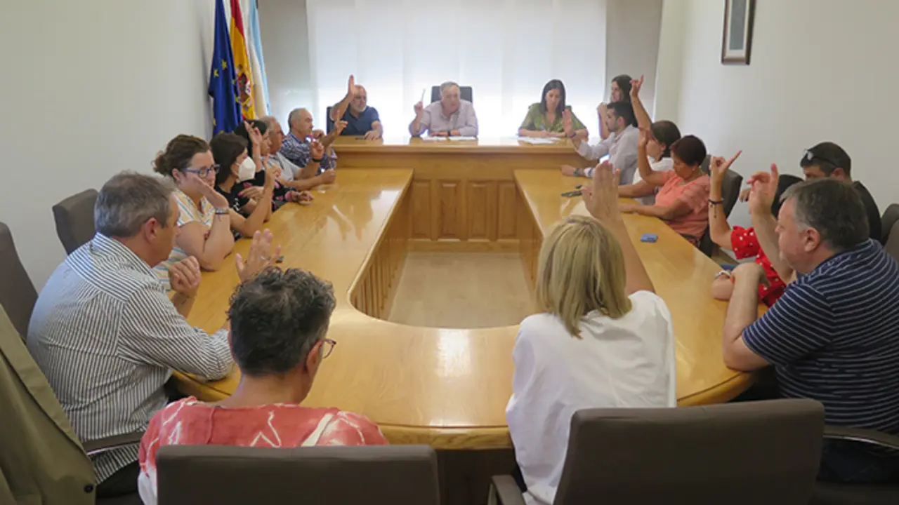 Pleno extraordinario do Concello da Laracha agosto 2022
