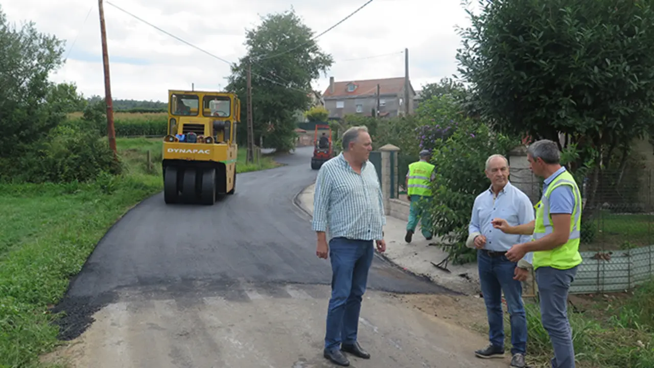 Pavimento en O Vilar, Erboedo