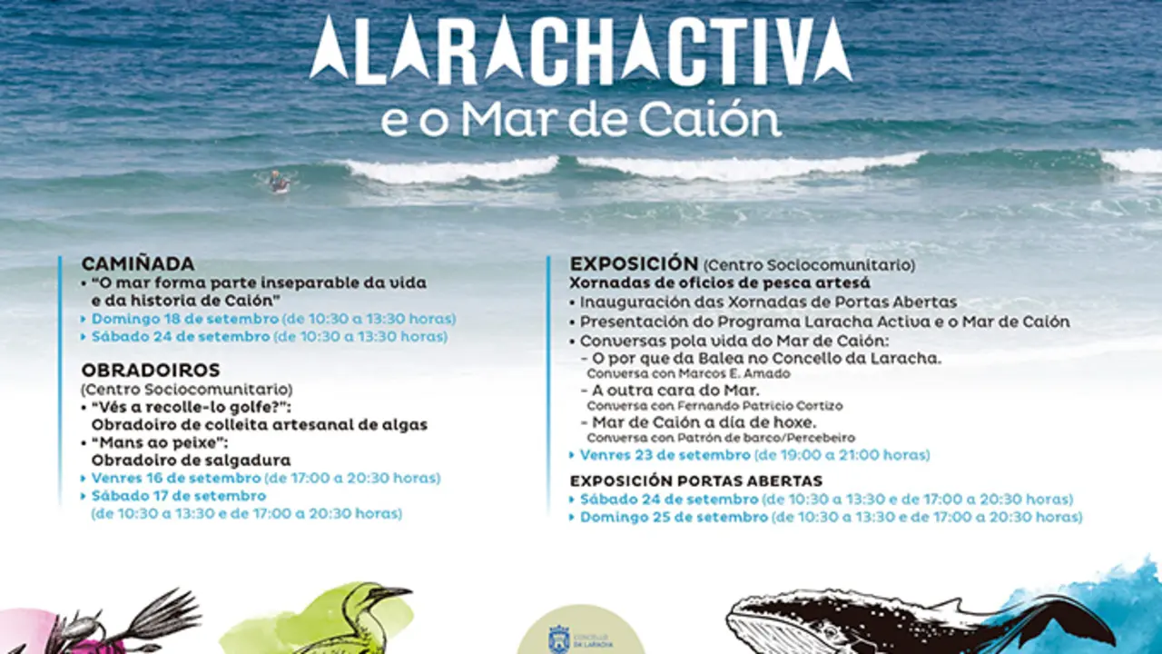 Contidos do programa "A Laracha activa e O Mar de Cai&oacute;n"