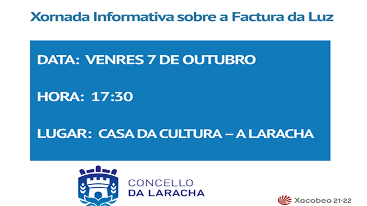 Convocatoria xornadas informativas na Laracha