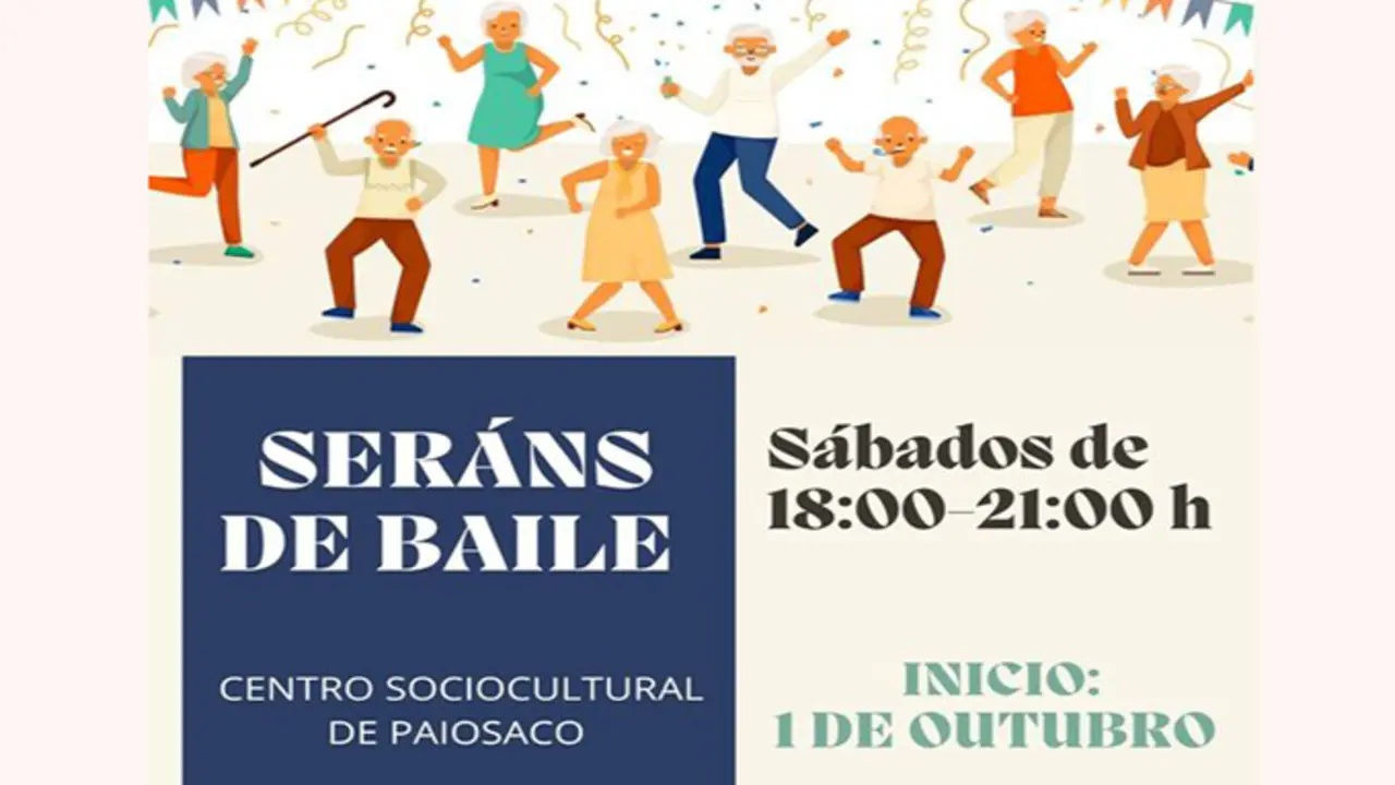 Ser&aacute;ns de Baile no centro sociocultural de Paiosaco, Concello da Laracha
