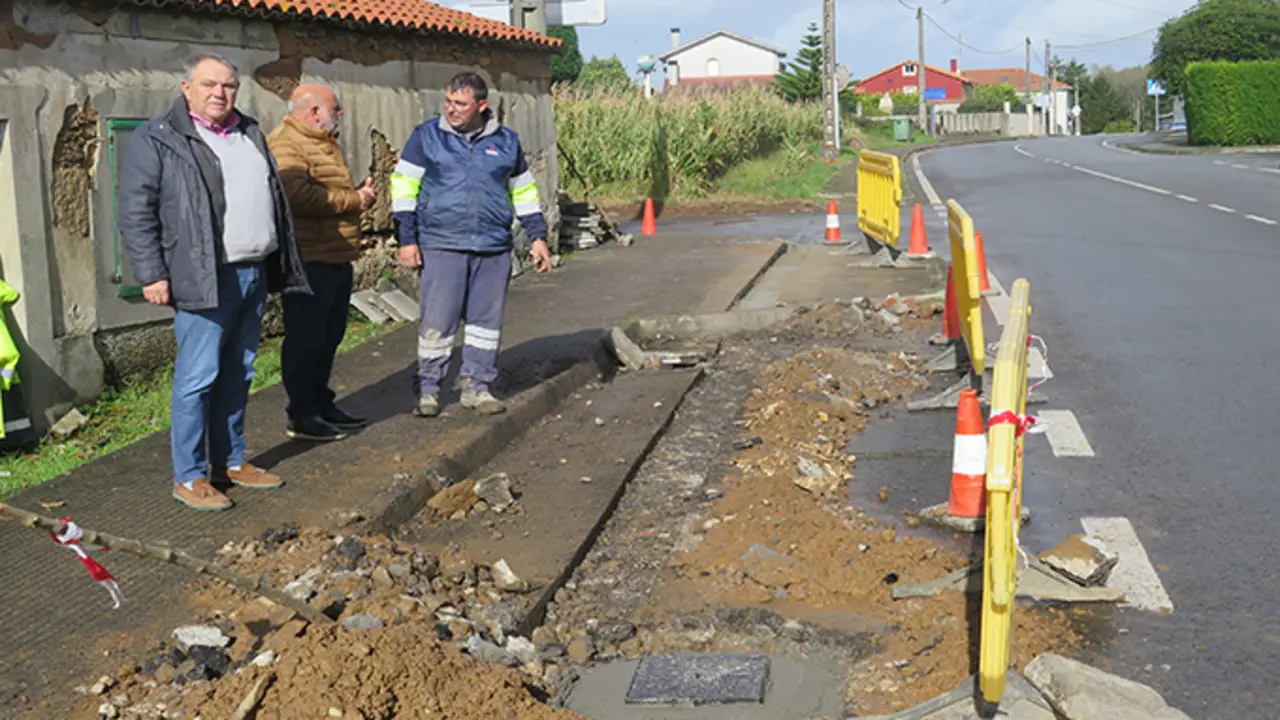 Mellora na rede viaria de Golmar e Vila&ntilde;o