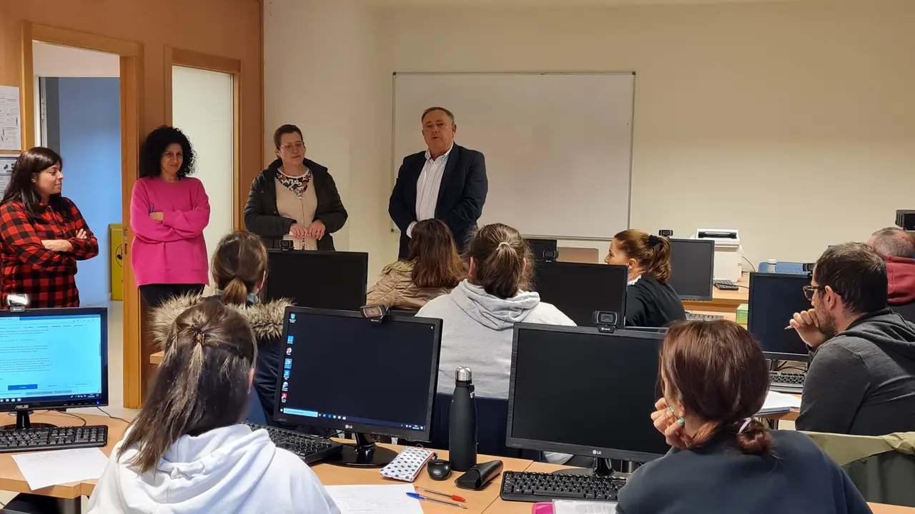 Primeira acci&oacute;n formativa de Atenci&oacute;n Sociosanitaria.