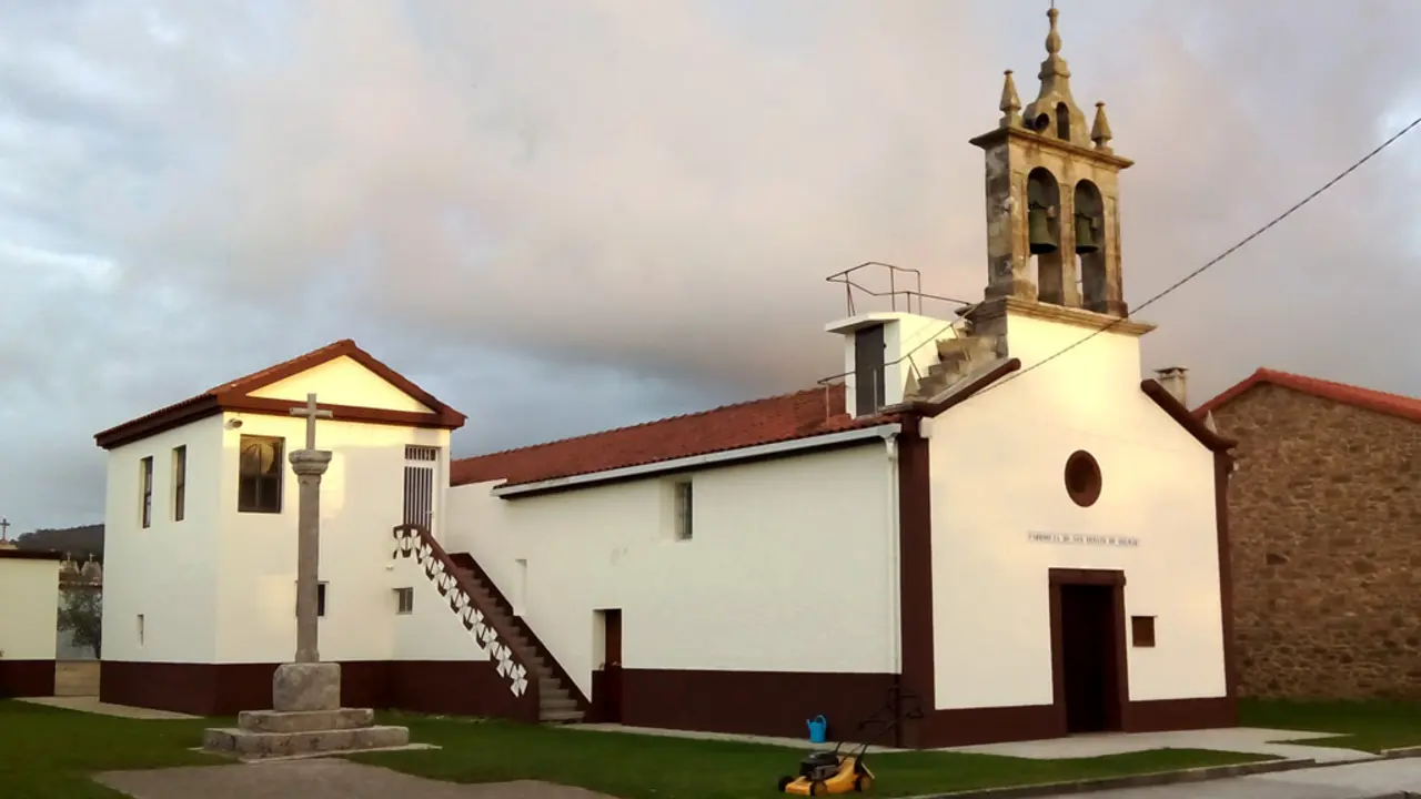 Parroquia de San Benito de Golmar en A Laracha.
