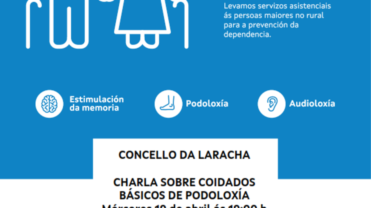 Coidados porta a porta na Laracha.