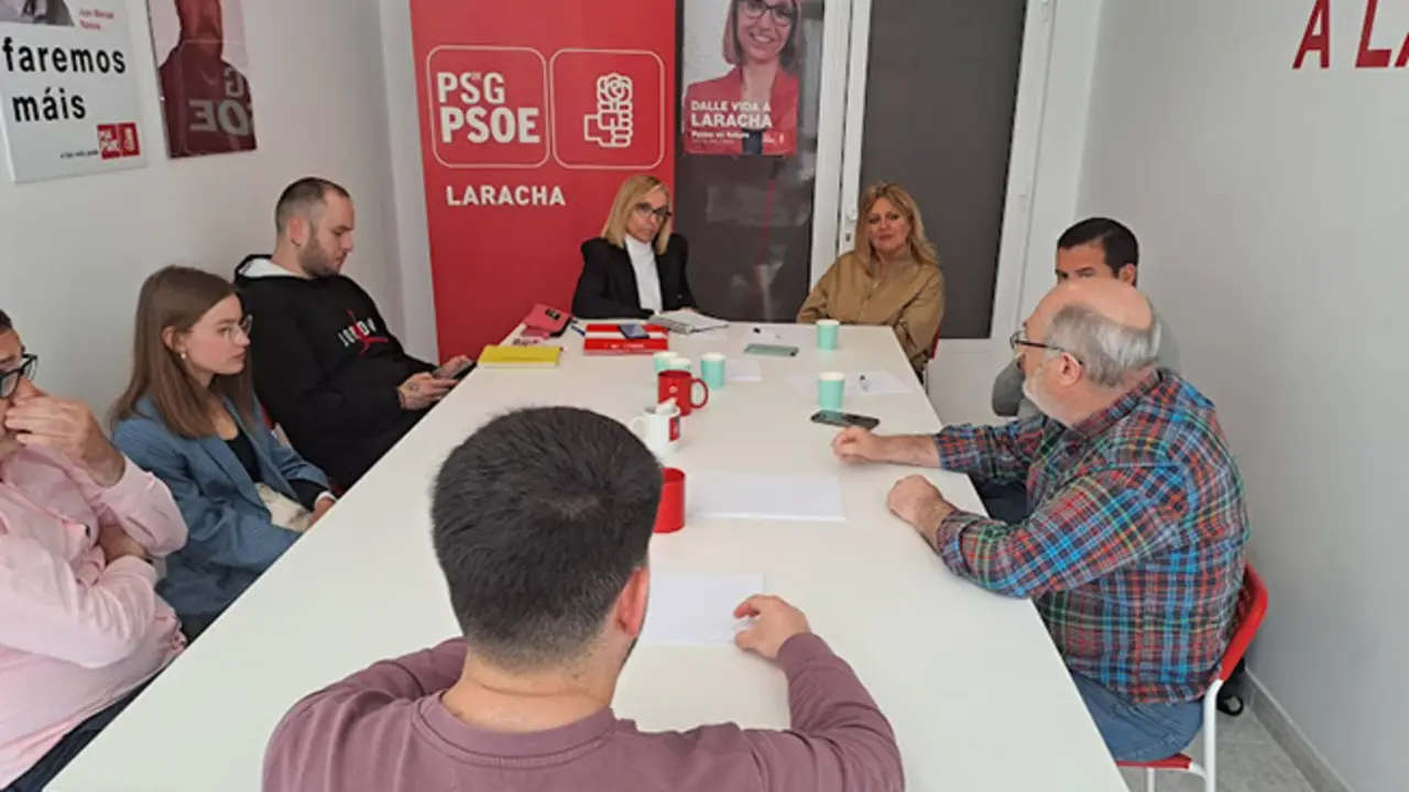 La candidata a la alcald&iacute;a en la reuni&oacute;n con la gerente de SEA