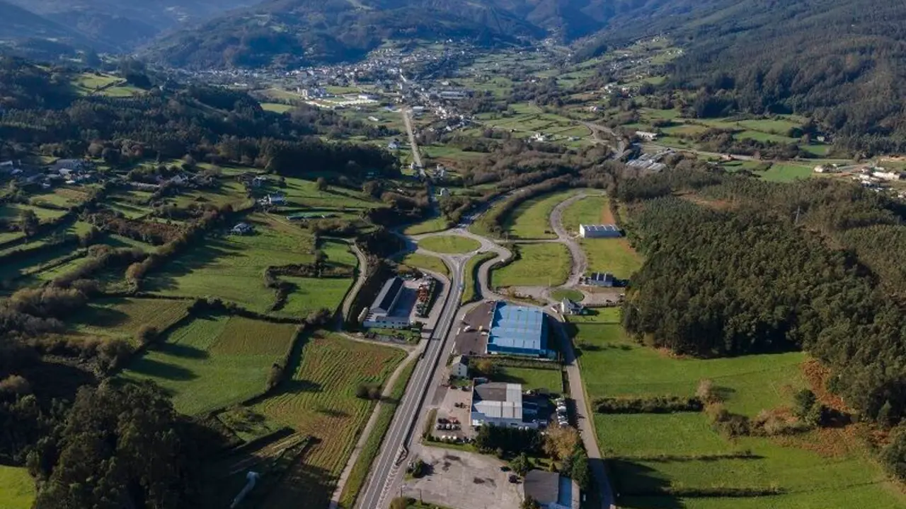 Pol&iacute;gono industrial de Mondo&ntilde;edo.