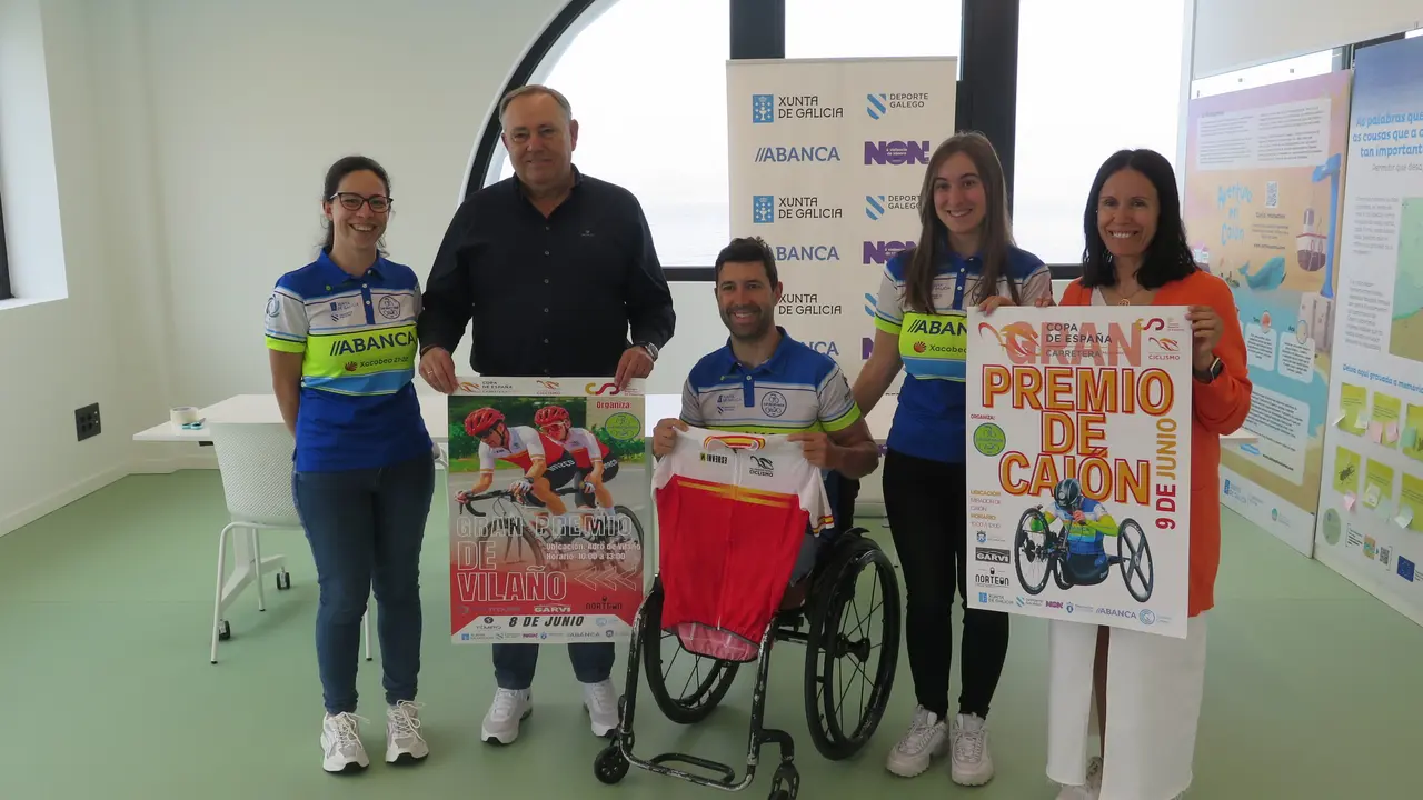 Presentaci&oacute;n das probas da Copa de Espa&ntilde;a de ciclismo paral&iacute;mpico.