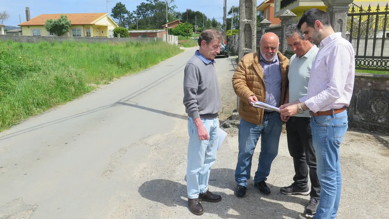 Comezo dos proxectos de mellora viaria en Cabovila&ntilde;o e Lendo.