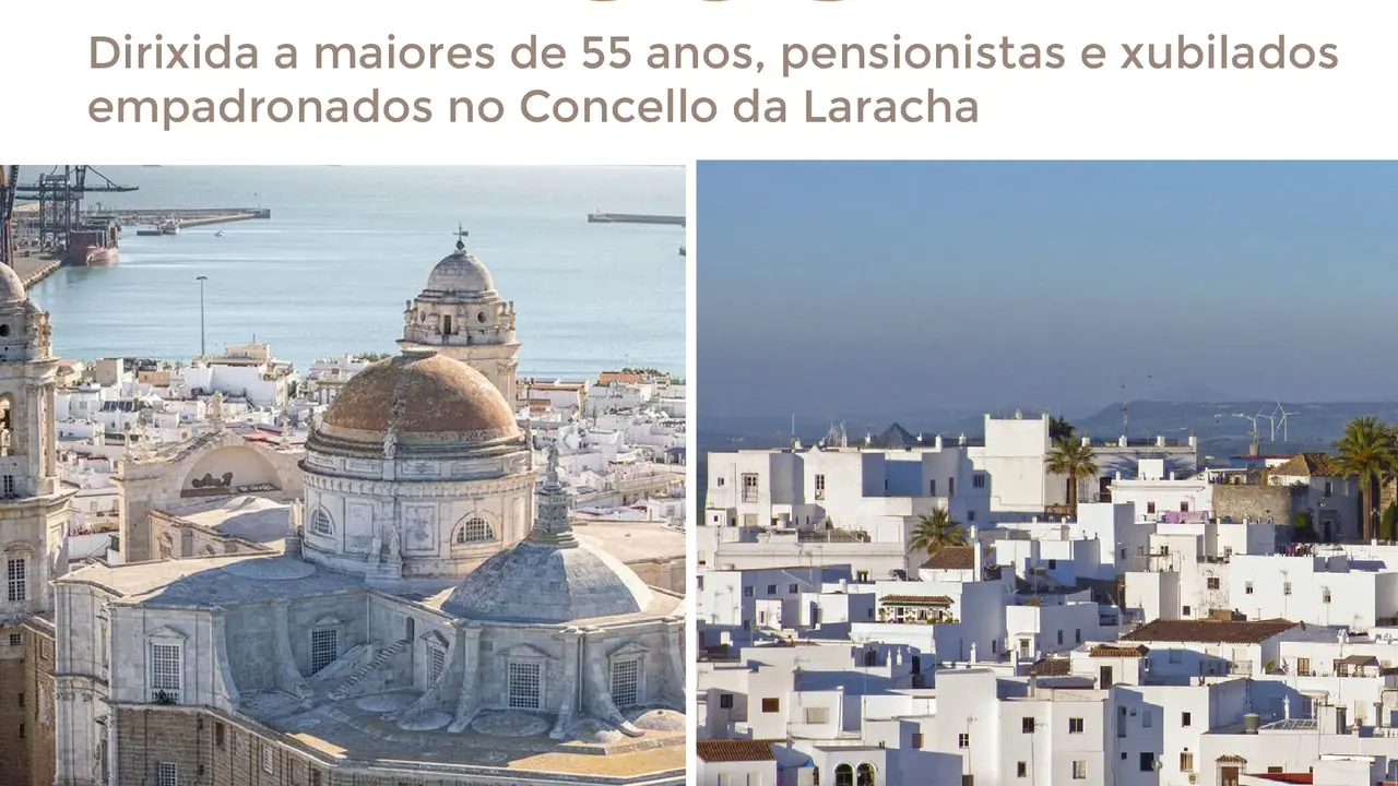 Viaxe cultural a C&aacute;diz para maiores de 55 anos, xubilados e pensionistas.