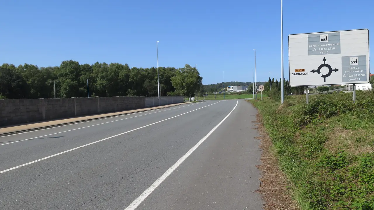 Proxecto de mellora das infraestruturas viarias do parque empresarial.