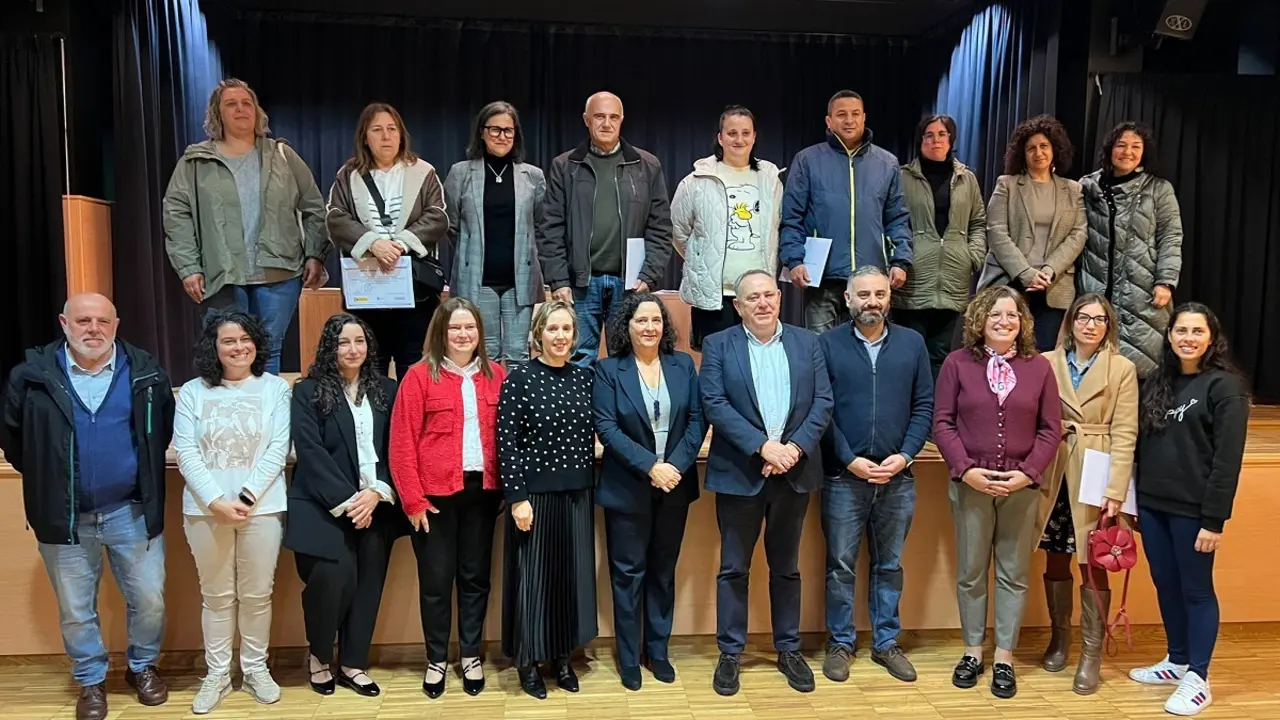 Clausura del Programa Integrado de Empleo en A Laracha.