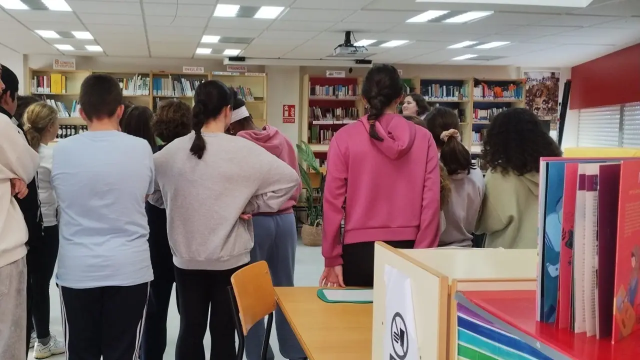 Talleres de prevenci&oacute;n de las violencias machistas en el IES Agra de Lebor&iacute;s.
