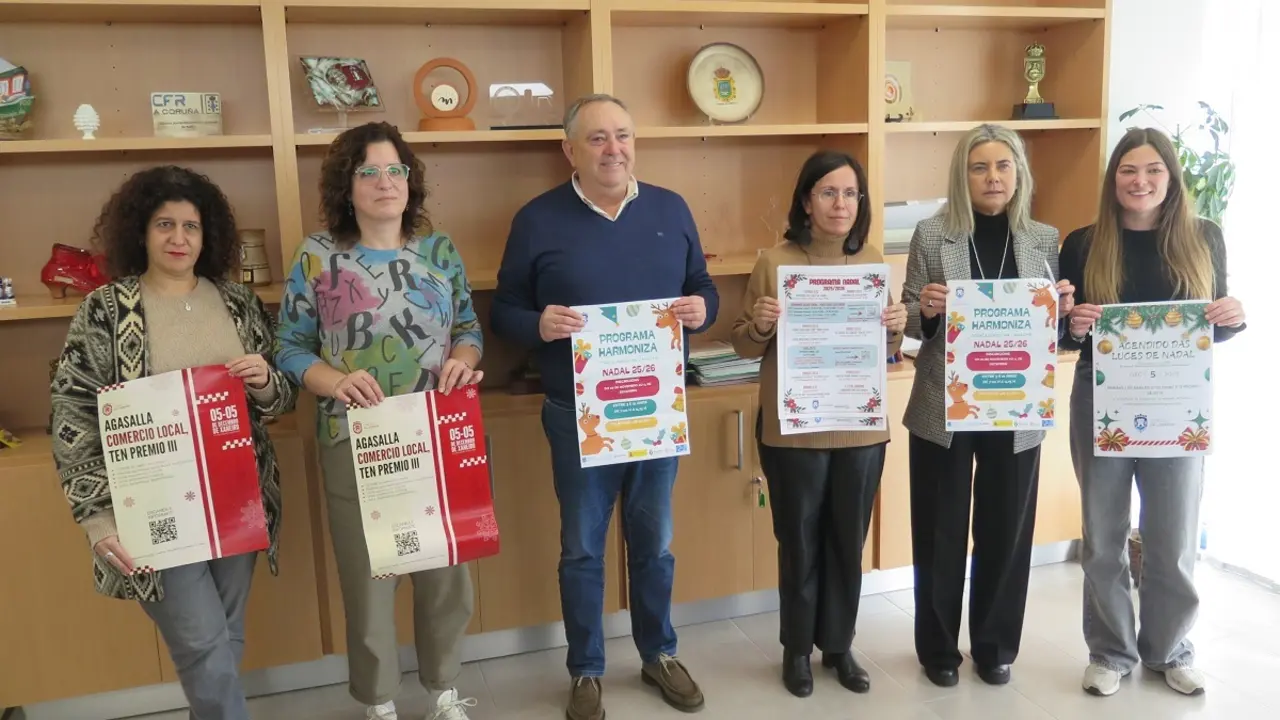 Presentaci&oacute;n de la programaci&oacute;n de Navidad en A Laracha.