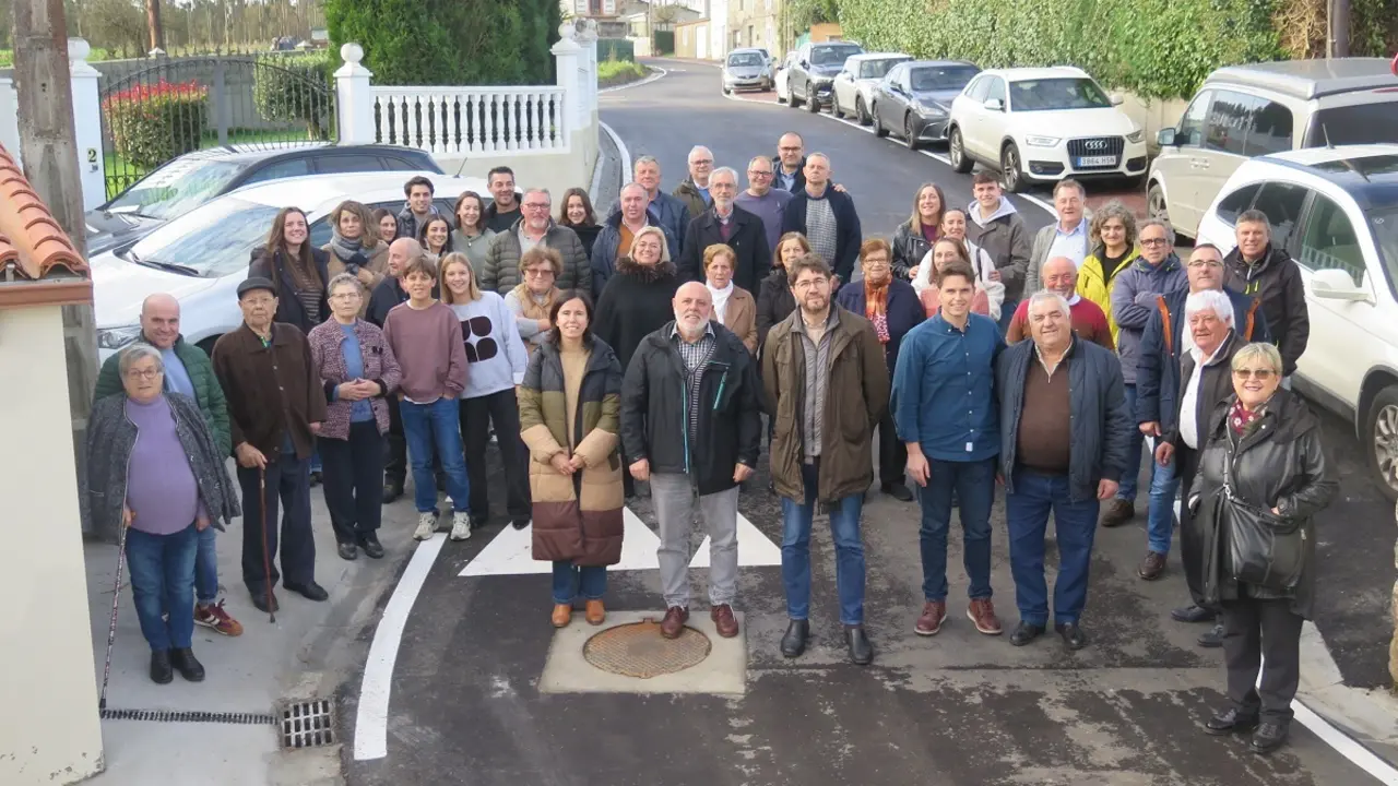 Concluye la ejecuci&oacute;n del proyecto de mejora viaria y de servicios en A Esquipa.