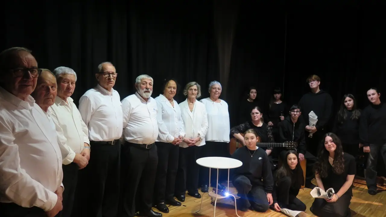 Uni&oacute;n de Coros, ganadores del concurso de Panxoli&ntilde;as.