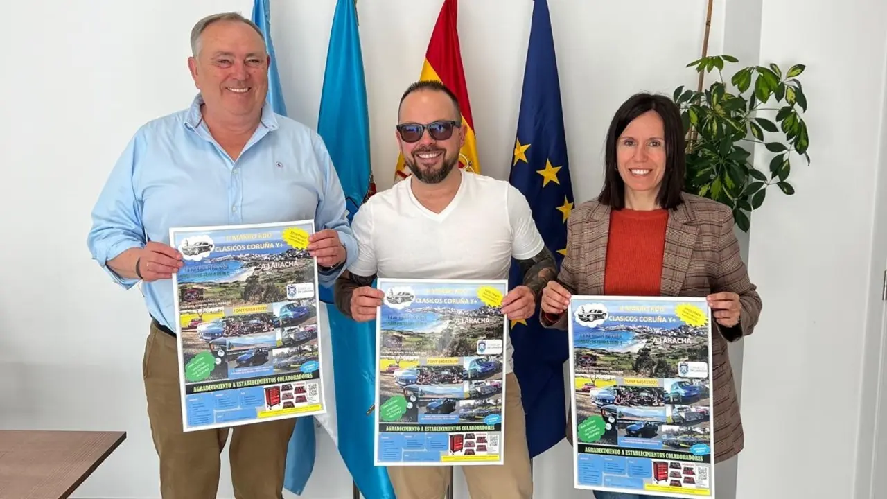 II edici&oacute;n de la quedada de veh&iacute;culos cl&aacute;sicos en A Laracha.