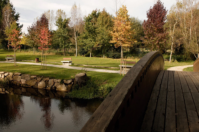 nuevas obras en area recreativa de Gabenlle reabre dende o mercores