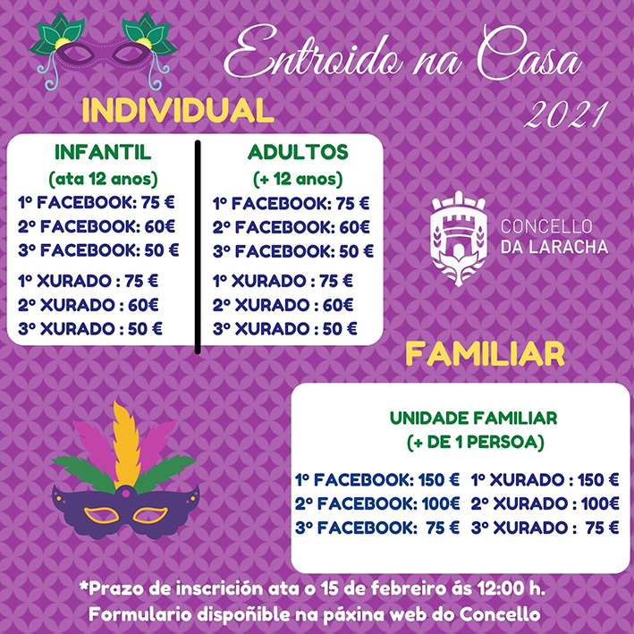 concurso de disfraces Laracha