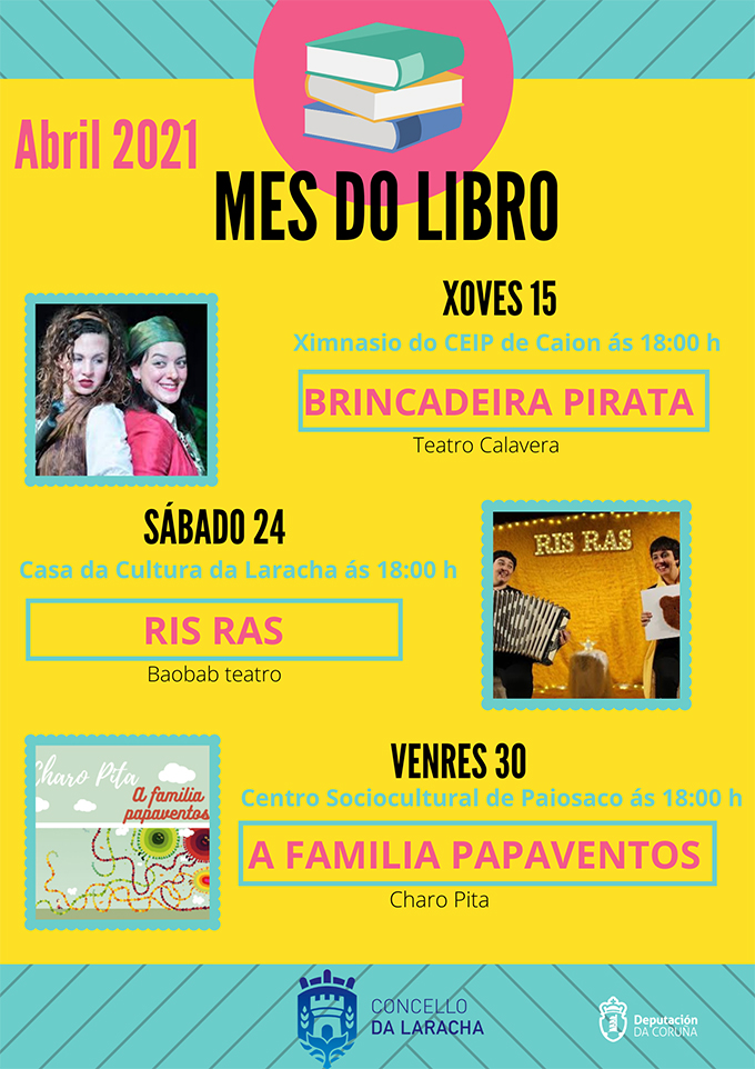 propostasr teatrais no mes do libro en Laracha